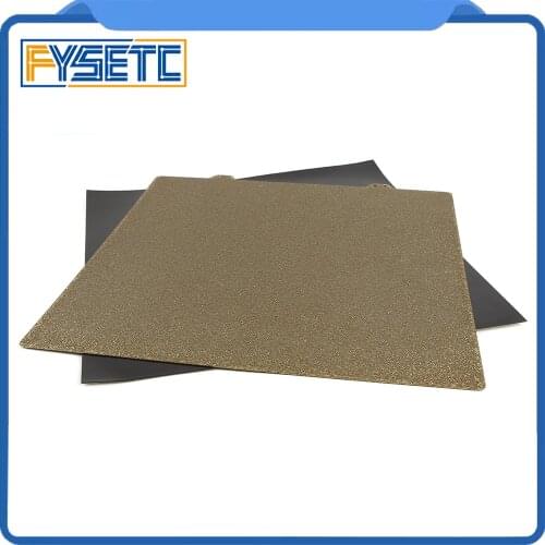 300x300mm Double Sided Textured PEI Spring Steel Sheet + Magnetic B Plate Build Sheet For CR-10S CR10S Lulzbot Taz6