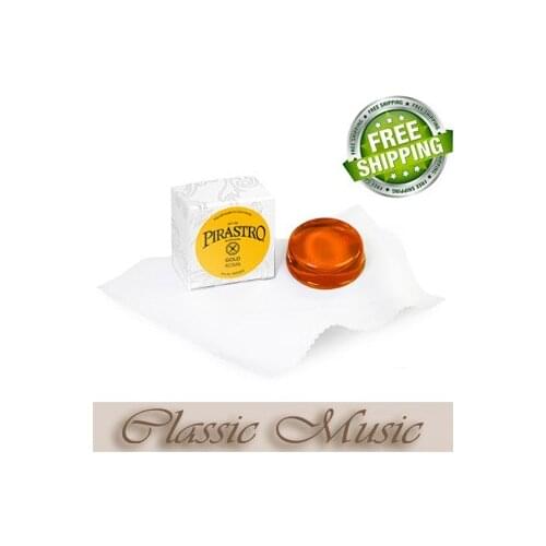 Freeshipping! Free shipping ! Pirastro Gold Rosin (900300) for Violin ,Viola, For cello, Made in Germany