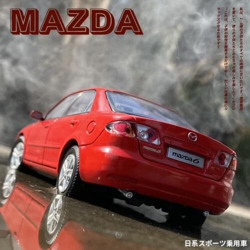 Free Shipping 2020 New 1:32 2008 Mazda 6 Car Model Alloy Die Cast Toy Car Model Sound Childrens Toy Collectibles