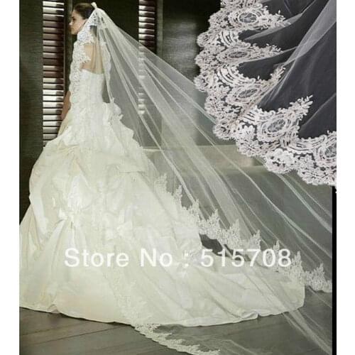 CharmingBridal Wedding Long Veils