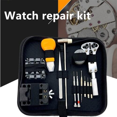 Watchmaker Watch Link Pin Remover Case Opener Repair Tool Kit Set Opener Link Spring Bar Remover Horlogemaker Gereedschap