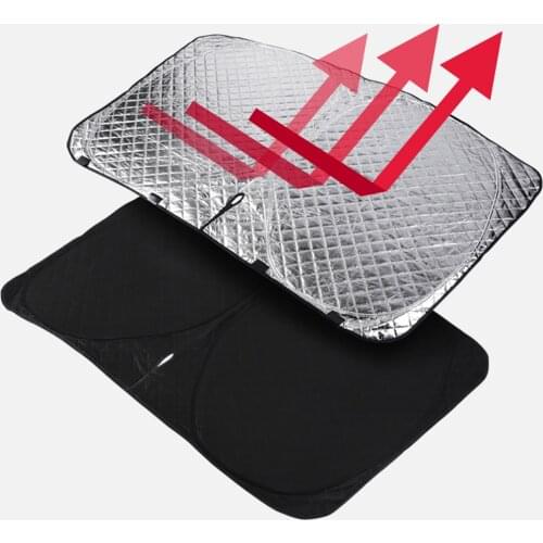 Car Front Windshield Cover Protection Snow Sunshade UV For Tesla Model 3 Foldable Exterior Accessories Winter Heat Insulation
