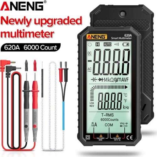 Multimeters Tools ANENG 620A LCD Digital Multimeter True RMS AC/DC Voltage Tester ResistanceMeter инструменты