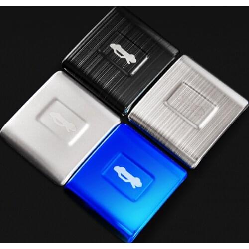 Interior Car Engine Cover Switch Panel Stainless Steel Decorative Trim 1pcs for Toyota Land Cruiser Prado 2700 2014-2017