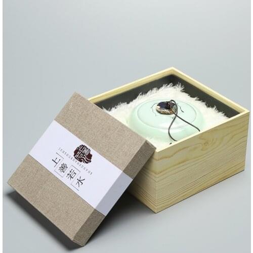 A,Ceramic Funeral Urns Cremation Urns Memorial Keepsake Stainless steel Human Beings Ashes casket Token