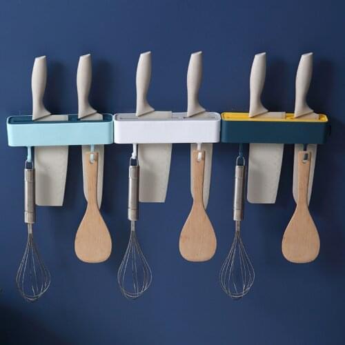 3316 Kitchen Supplies Racks Countertops Free Punching Wall-mounted Splicing Tool Holder Multi-function Drain Tool Storage