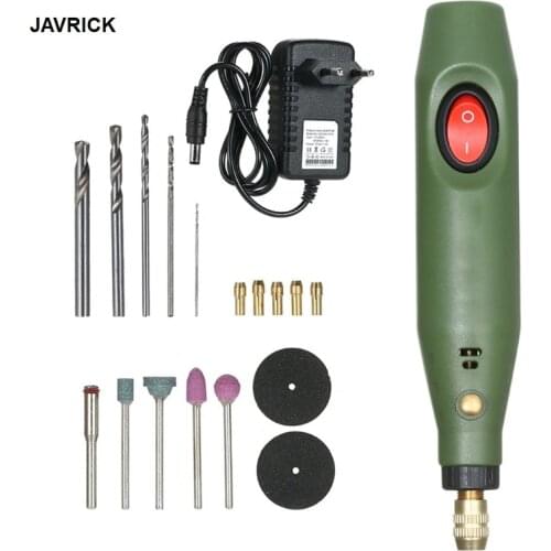 Mini Electric Drill Grinder Set Epoxy Resin DIY Crafts Jewelry Making Power Tools Kit Grinding Polishing Cutting Accessories