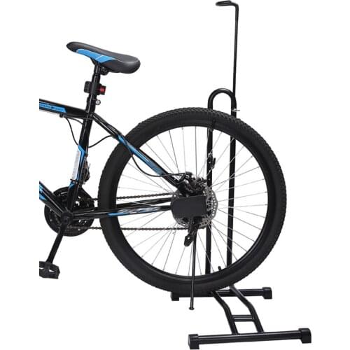 Bicycle Floor Parking Rack Bike Indoor Garage Storage Bike Repair Stand Maintenance Holder Rack for Mountain Road Bike Parts