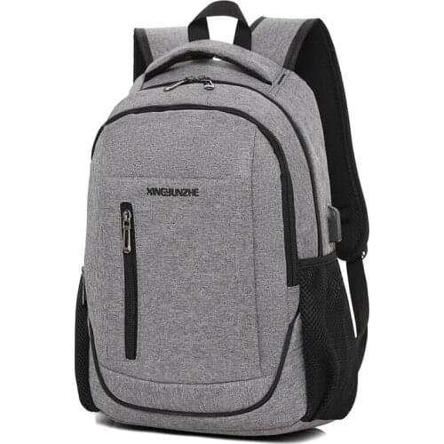 Oxford Men Backpack School Bag for Boys Teen Student 15.6 Inch Laptop Back Pack Male Large Capacity USB Charging 2021