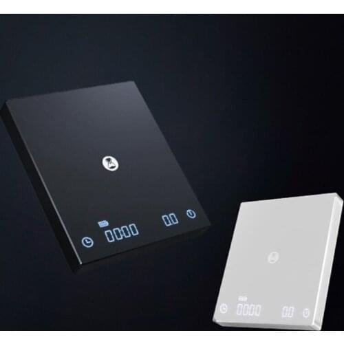 Rechargeable Coffee Scale With Timer 2kg/0.1g High Precision Pour Over Drip Espresso Scale Drop Shipping