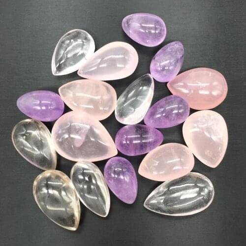 Natural quartz crystals pendant gemstones healing stones polished Fashion Accessories fine for gift