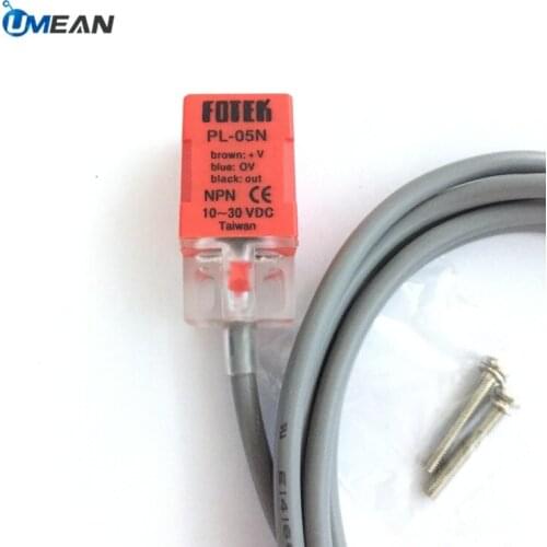 High quality PL-05N 5mm Square Inductive Proximity Sensor Switch NPN NO Normal Open 12v 24v
