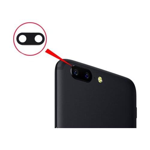 1PCS Back Rear Camera Glass Lens Replacement with adhesive glue for Oneplus 5 5T A5000