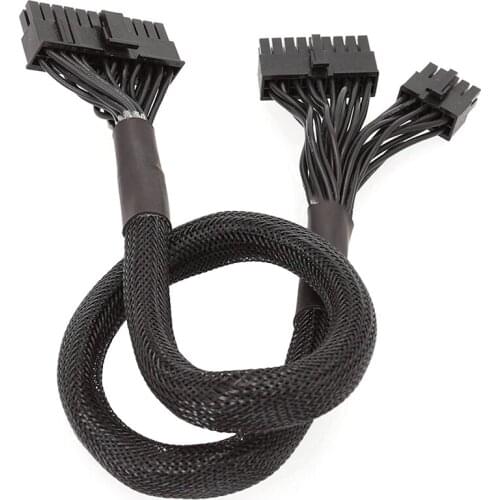 10+18-Pin to 24-Pin Modular Power Cable for Corsair RM550X RM650X RM750X RM850X RM850X RM1000X