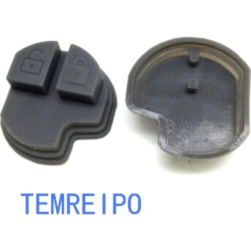 2pcs/lot 2 Buttons Rubber Silica Gel Replacement Key Cover Shell Case Button For suzuki key Pad