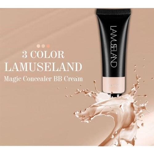 BB Cream Base Makeup Long Lasting Waterproof Brighten Skin Stone Whitening Concealer Foundation Liquid Face Make Up#LA22