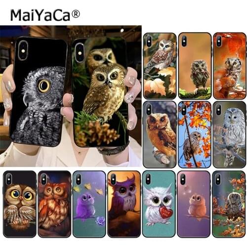 Animal Owl Eyes Phone Accessories Case for iphone 11 12 Pro XS MAX XS XR 8 7 6 Plus 5 5S SE 12mini
