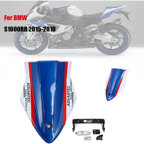 Motorcycle Rear Seat Cover Fairing Cowl Tail Section set For BMW HP4 S1000RR S 1000 RR 2015 2016 2017 2018
