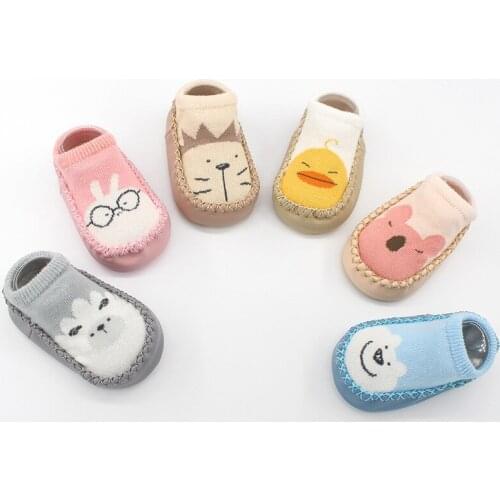 Baby Toddler Socks for Baby Boys Girls Baby Socks With Rubber Soles Anti Slip Soft Sole Sock Spring Autumn Infant Indoor Socks