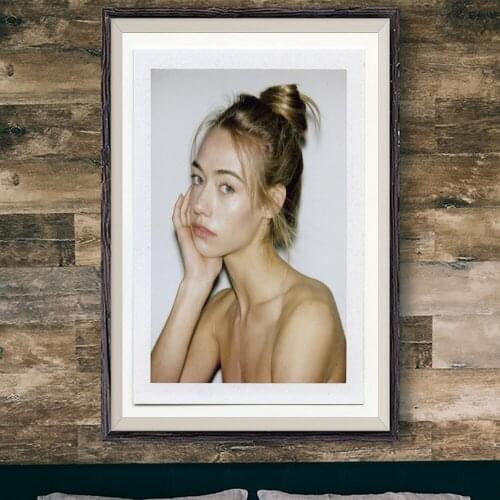 E008 Livy Poulin Sexy Model Movie Star Wall Silk Cloth Poster Art Home Decoration Gift