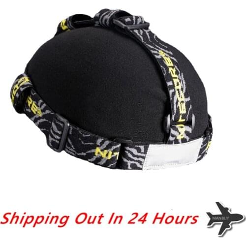 Wholesale NITECORE HB02 Flashlight Headband Elastic Anti-slip Nylon Strap Head Belt 3Adjustable Torch Positioning Loop Tool New