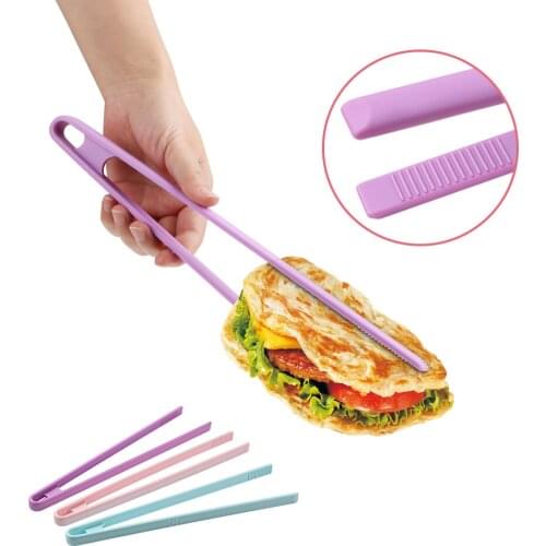 Bread Cake Clip 30cm Length Silicone Food Tong Baking Tools Barbecue Accessories