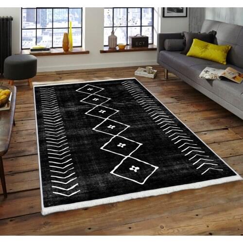 MS35 Decorative Carpet Non-Slip Base Rug Fabric Kitchen Livingroom Accessory Modern Original bedroom decor living room home