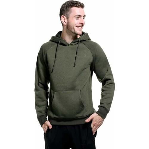 Plus Size Men Hoodies Fleece Sweatshirt Spring Autumn Pullover Jacket Sportwear with Front Pocket Oversize Fashion Man Clothes