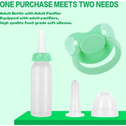 Baby Large Nipple Bottle Set Adult Bottle 240ML Drinking Bottle