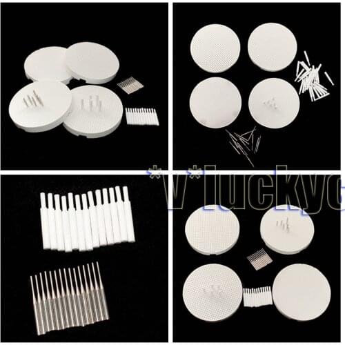 New Dental Lab Honeycomb Firing Trays with 20 Metal Pinsand 20pcs Zirconia Pins Fashion