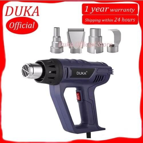 DUKA Hot Air Gun Soldering Station Hair Dryer for Soldering 2000W Heat Gun Welding Repair Tools Car Film Sealing Mobile Phone