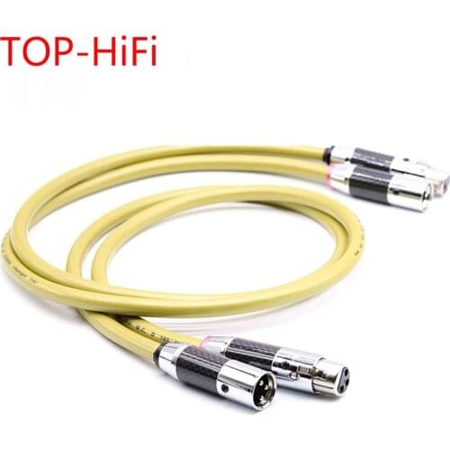 TOP-HiFi Pair XLR Balance Cable VDH MCD102MK 2 XLR Male to Female Audio Cable AMP DVD VCD CD Player Audio Cable