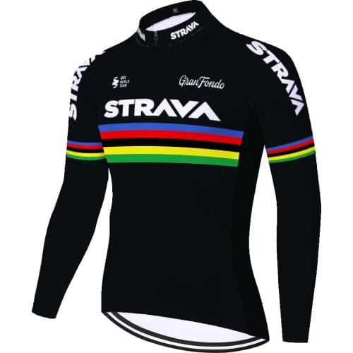 Strava Summer Spring Bicicleta Roupa Bike Tricota Wielren Kleding Heren Camisa Masculina Jersey Ciclismo Maillot Ciclismo Hombre