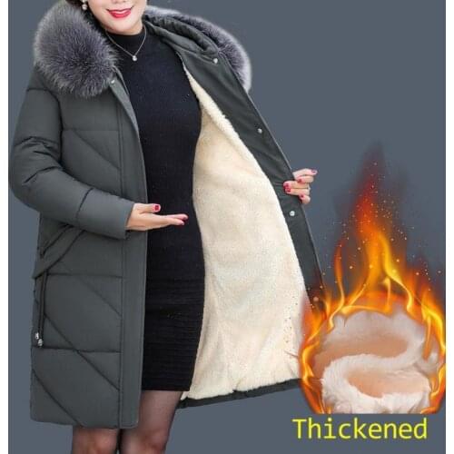 Hooded Padded Winter Puffer Autumn Warm Jacket Long Female Coat Women Tops Loose Fashion Parka Korean Coats Outerwear Snow Wear