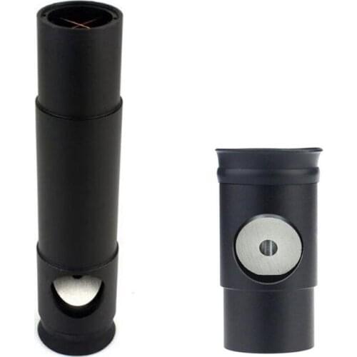 1.25" Short/Long Extended Cheshire Collimating Eyepiece with Crosshair Calibration for Newtonian Refractor Astronomic Telescopes