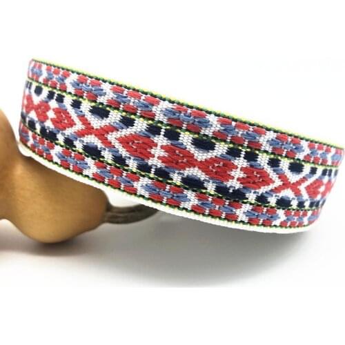 10Yards 23mm 7/8" Wedding Party DIY Decoration Jacquard Ribbon Handmade Gift Wrapping Hair Bowknot Accessory Woven Ribbon