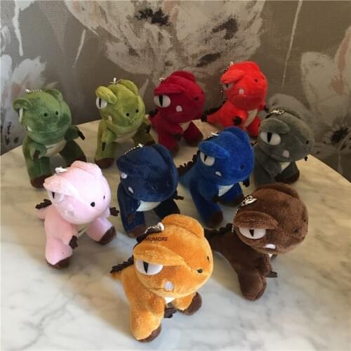 8Colors For Choice - Delicate Keychain 10CM Dinosaur Plush Toy