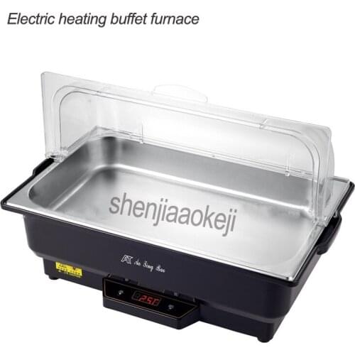 9L Electric heating buffet furnace 350w Commercial Buffy furnace restaurant buffet equipment hotel Kitchen stove 220v/110v