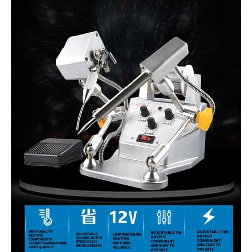 Automatic Soldering Machine For Circuit Board Welding, Electronic Component Welding, Foot-operated CX-80