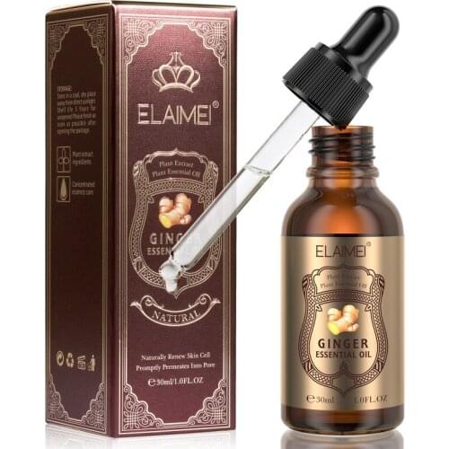 30ml Ginger Massage Rosemary Orange Essential Oil Diffuser Aroma Sandalwood Vanilla Peppermint Lavender Patchouli Rose Lemon