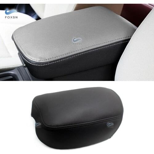 For Honda CRV 2012 2013 2014 2015 2016 Microfiber Leather Car Styling Center Armrest Console Lid Box Cover Replacement Trim
