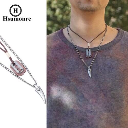 Hsumonre Punk Necklaces