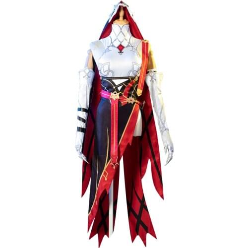 Game Genshin Impact Rosaria Cosplay Costume C00326