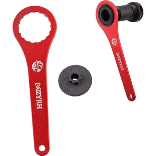 Bike 16 Notch 44mm Bottom Bracket Install Remover Tool Bicycle Bottom Bracket Wrench Repair Tool Accessories