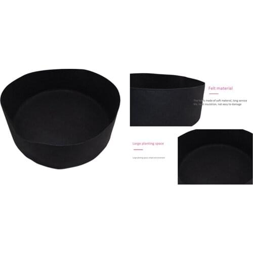 Plant Bed Garden Flower Planter Elevated Vegetable Box Planting Grow Bag Round Planting Pot For Plants Nursery