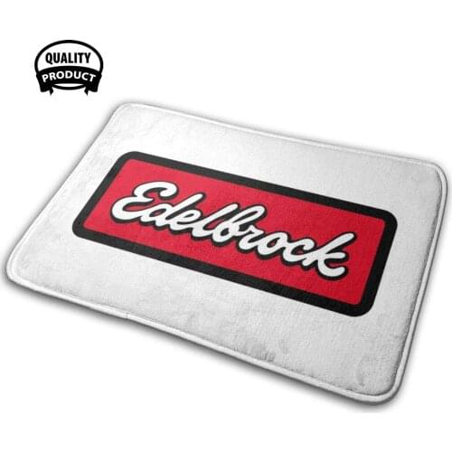 Edelbrock 3D Soft Non-Slip Mat Rug Carpet Cushion Edelbrock Car Automobile V8 Chevrolet Corvette Pontiac Load Street Pro Street