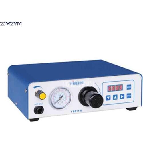 New Arrival Y & D 1100 Semi-automatic Desktop Glue Dispenser Economical Dispensing Machine 110 VAC/ 220VAC 50 / 60HZ 80-120Psi
