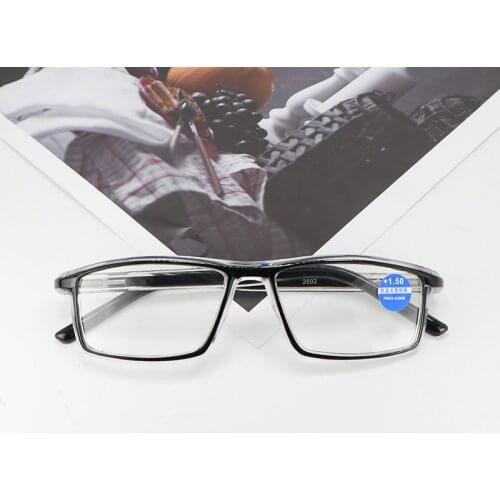 Unisex Anti Blue Light Reading Glasses with +100(+1.0) +150(+1.5) +200(+2.0) +250(+2.5) +300(+3.0) +350(+3.5) +400(+4.0) for Men