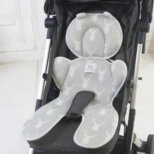Baby Stroller Cooling Pad 3D Air Mesh Baby Carriage Mat Child Seat Liner Cool Breathable Pad Size 70x35cm Stroller Accessories