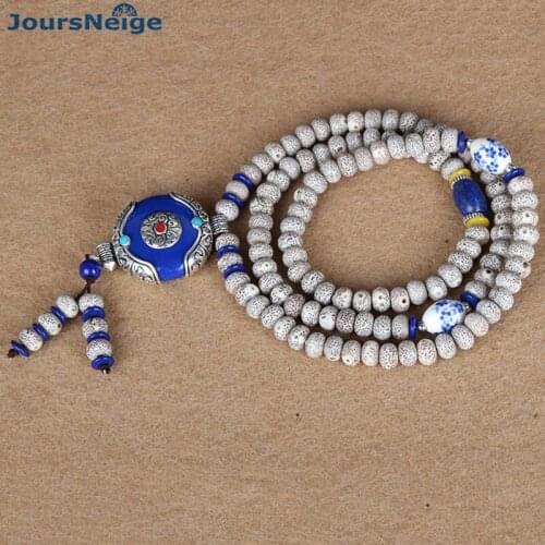 Wholesale Xingyue Natural Bodhi Bracelet Unisex Buddhist Prayer & Yoga Meditation Beads Sweater Chain Necklace Blessing Bracelet
